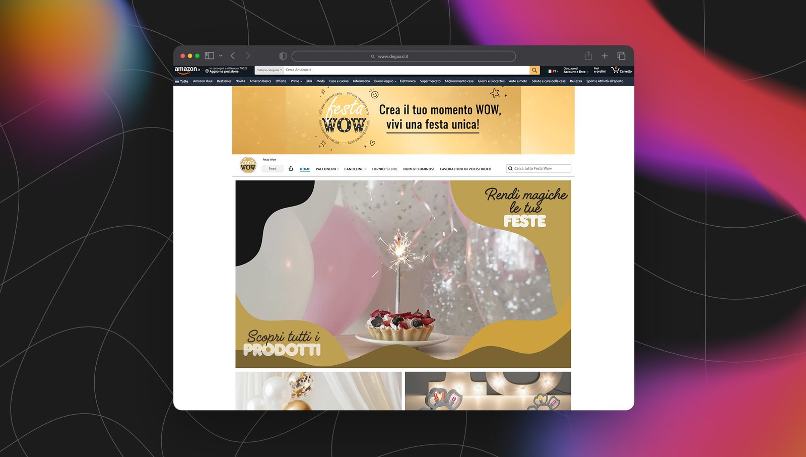 FestaWOW – Amazon Brand Store Made in Italy